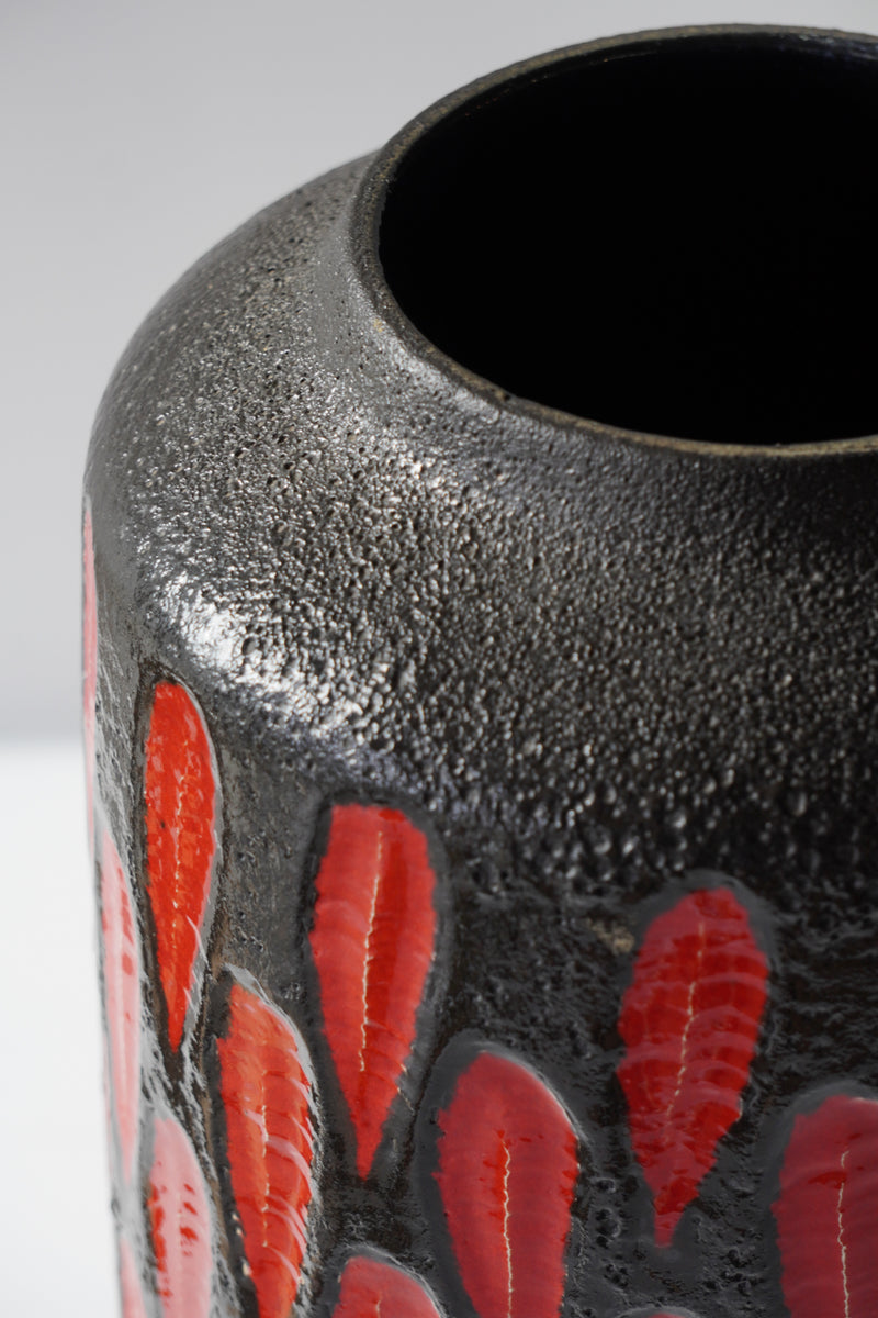 Scheurich 517/45<br>Fat Lava <br>セラミック フラワーベース <br> West Germany <br>bob's box - ヴィンテージ SHARK ATTACK