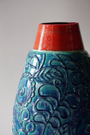 BAY , Bono Mans 72/50<br>Fat Lava <br>セラミック フラワーベース <br>1960's , West Germany <br>bob's box - ヴィンテージ SHARK ATTACK