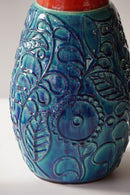 BAY , Bono Mans 72/50<br>Fat Lava <br>セラミック フラワーベース <br>1960's , West Germany <br>bob's box - ヴィンテージ SHARK ATTACK