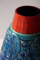 BAY , Bono Mans 72/50<br>Fat Lava <br>セラミック フラワーベース <br>1960's , West Germany <br>bob's box - ヴィンテージ SHARK ATTACK