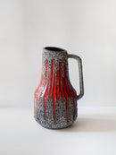 Scheurich LORA 408/40 <br>Fat Lava <br>セラミック フラワーベース <br> West Germany <br>bob's box - ヴィンテージ SHARK ATTACK