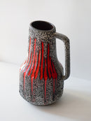 Scheurich LORA 408/40 <br>Fat Lava <br>セラミック フラワーベース <br> West Germany <br>bob's box - ヴィンテージ SHARK ATTACK