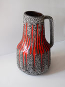 Scheurich LORA 408/40 <br>Fat Lava <br>セラミック フラワーベース <br> West Germany <br>bob's box - ヴィンテージ SHARK ATTACK