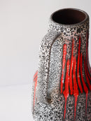 Scheurich LORA 408/40 <br>Fat Lava <br>セラミック フラワーベース <br> West Germany <br>bob's box - ヴィンテージ SHARK ATTACK