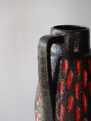 Scheurich <br>Fat Lava <br>セラミック フラワーベース <br> West Germany <br>bob's box - ヴィンテージ SHARK ATTACK