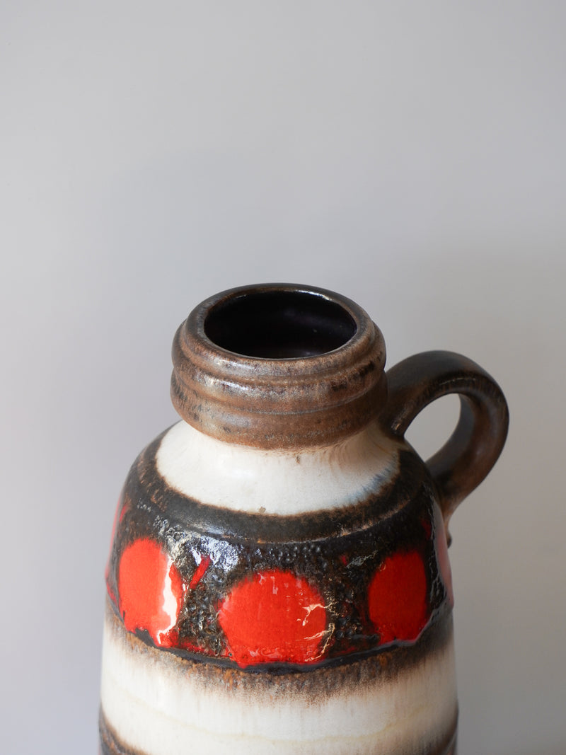 Scheurich <br>Fat Lava <br>セラミック フラワーベース <br> West Germany <br>bob's box - ヴィンテージ SHARK ATTACK