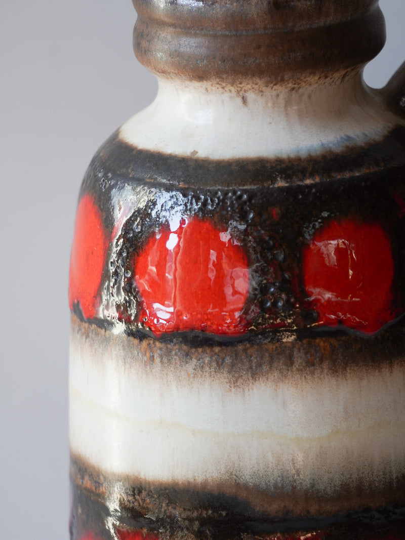 Scheurich <br>Fat Lava <br>セラミック フラワーベース <br> West Germany <br>bob's box - ヴィンテージ SHARK ATTACK