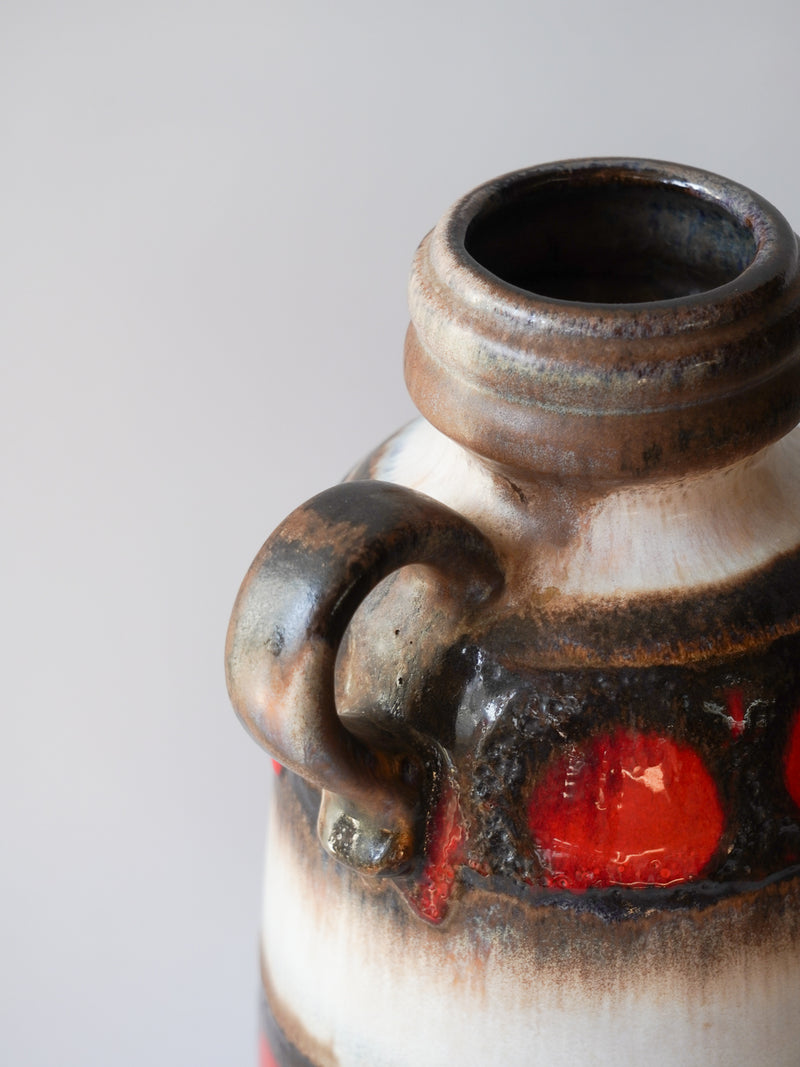 Scheurich <br>Fat Lava <br>セラミック フラワーベース <br> West Germany <br>bob's box - ヴィンテージ SHARK ATTACK