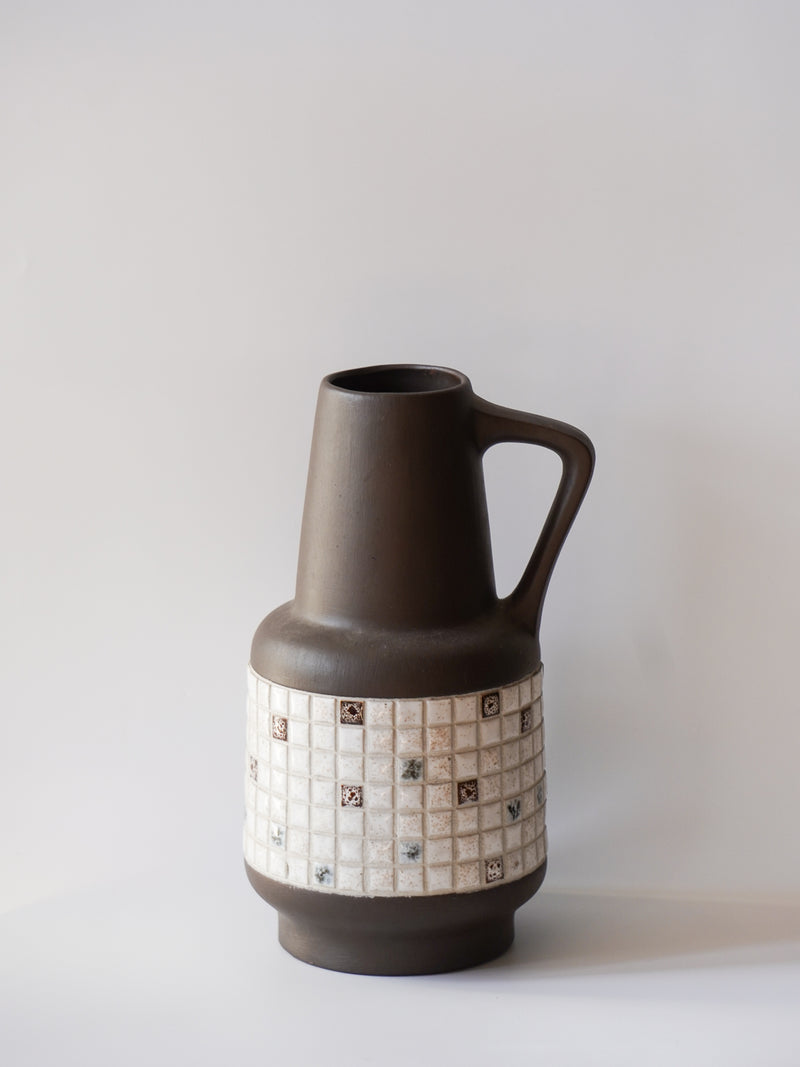 Sawa社 <br>Fat Lava <br>セラミック フラワーベース <br>1970's , Germany <br>bob's box - ヴィンテージ SHARK ATTACK