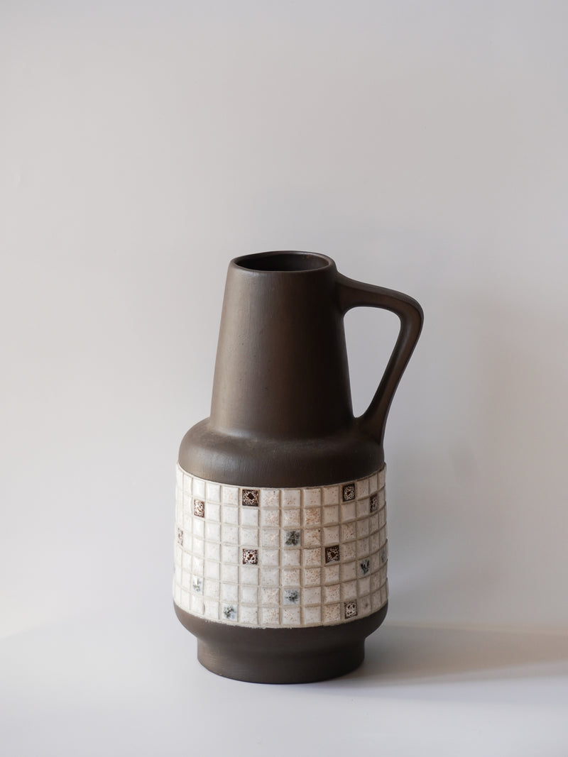 Sawa社 <br>Fat Lava <br>セラミック フラワーベース <br>1970's , Germany <br>bob's box - ヴィンテージ SHARK ATTACK