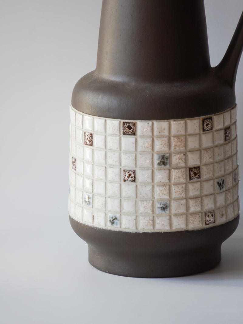 Sawa社 <br>Fat Lava <br>セラミック フラワーベース <br>1970's , Germany <br>bob's box - ヴィンテージ SHARK ATTACK