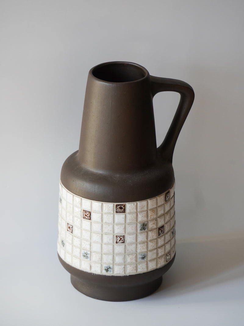 Sawa社 <br>Fat Lava <br>セラミック フラワーベース <br>1970's , Germany <br>bob's box - ヴィンテージ SHARK ATTACK