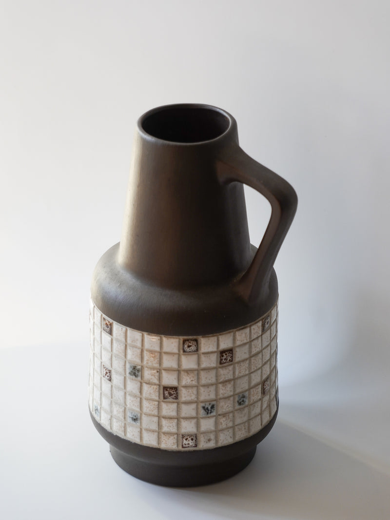 Sawa社 <br>Fat Lava <br>セラミック フラワーベース <br>1970's , Germany <br>bob's box - ヴィンテージ SHARK ATTACK