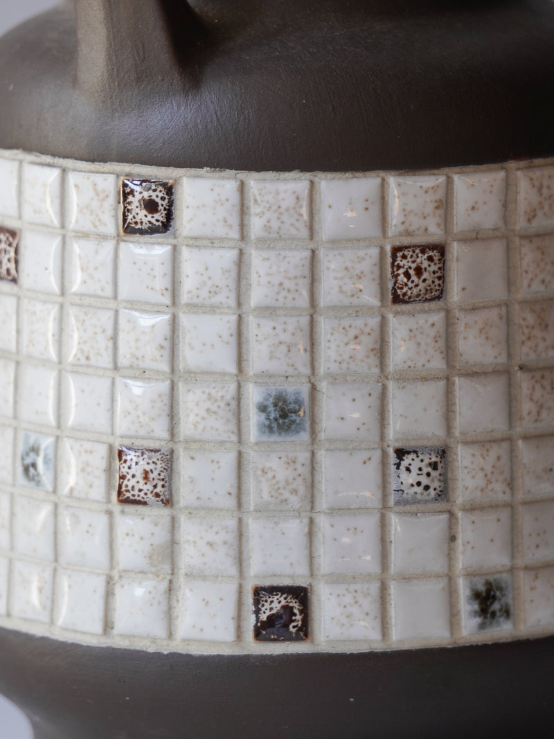 Sawa社 <br>Fat Lava <br>セラミック フラワーベース <br>1970's , Germany <br>bob's box - ヴィンテージ SHARK ATTACK