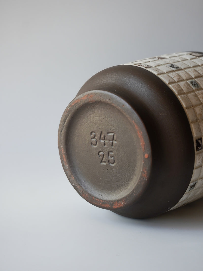 Sawa社 <br>Fat Lava <br>セラミック フラワーベース <br>1970's , Germany <br>bob's box - ヴィンテージ SHARK ATTACK