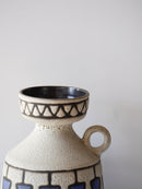 Gmudner <br>Fat Lava <br>セラミック フラワーベース <br>1950's , Austria<br>bob's box - ヴィンテージ SHARK ATTACK