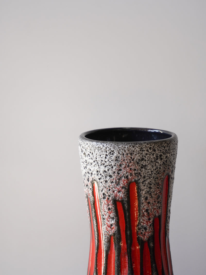 Scheurich LORA <br>Fat Lava <br>セラミック フラワーベース <br>West Germany <br>bob's box - ヴィンテージ SHARK ATTACK