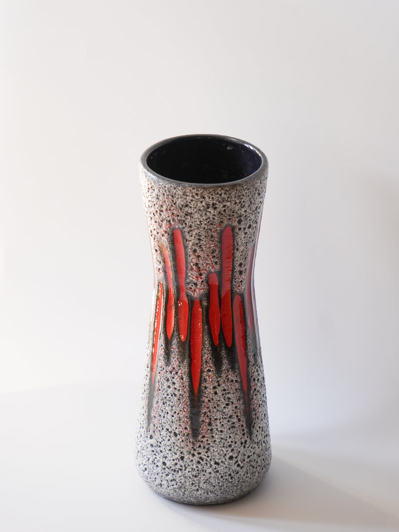 Scheurich LORA <br>Fat Lava <br>セラミック フラワーベース <br>West Germany <br>bob's box - ヴィンテージ SHARK ATTACK