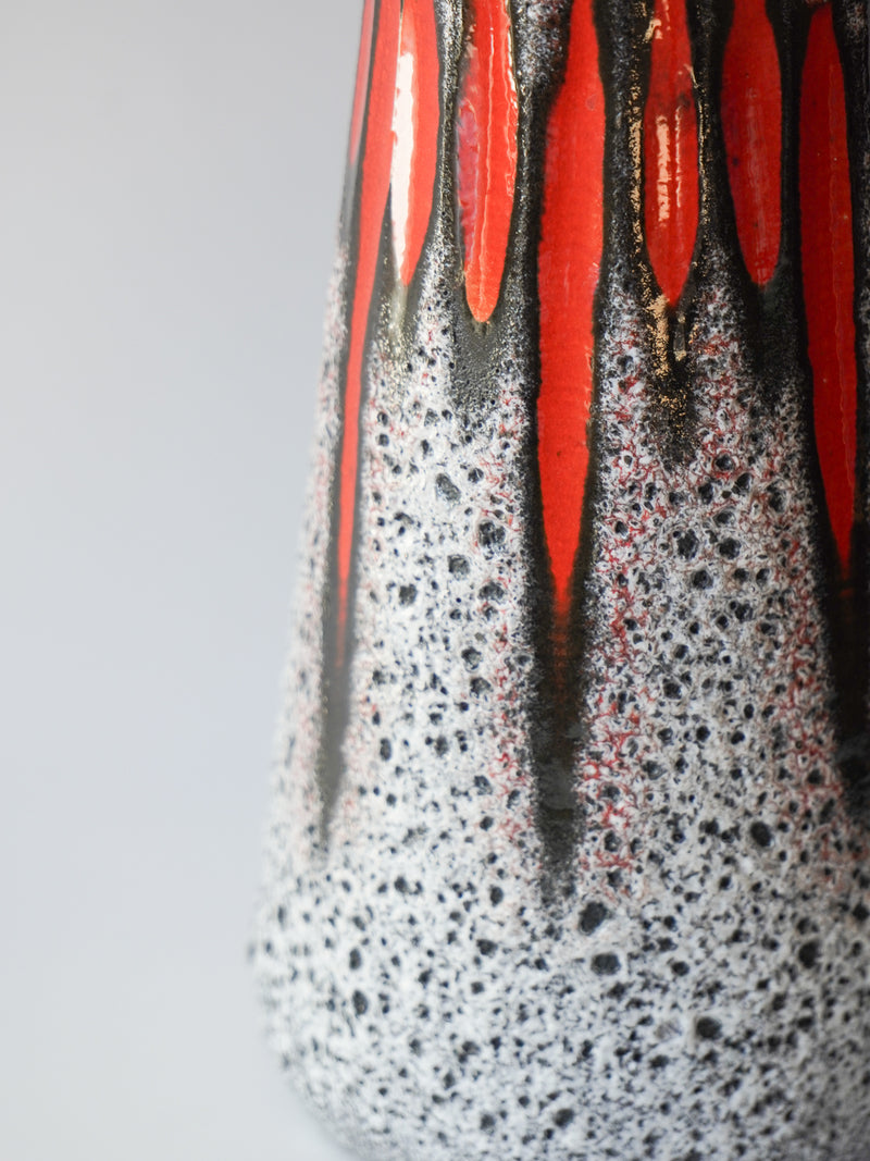 Scheurich LORA <br>Fat Lava <br>セラミック フラワーベース <br>West Germany <br>bob's box - ヴィンテージ SHARK ATTACK