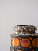 Scheurich <br>Fat Lava <br>セラミック フラワーベース <br>West Germany <br>bob's box - ヴィンテージ SHARK ATTACK