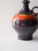 Hutschenreuther社 , Renée Neue <br>Fat Lava <br>セラミック フラワーベース <br>1970's , Germany <br>bob's box - ヴィンテージ SHARK ATTACK