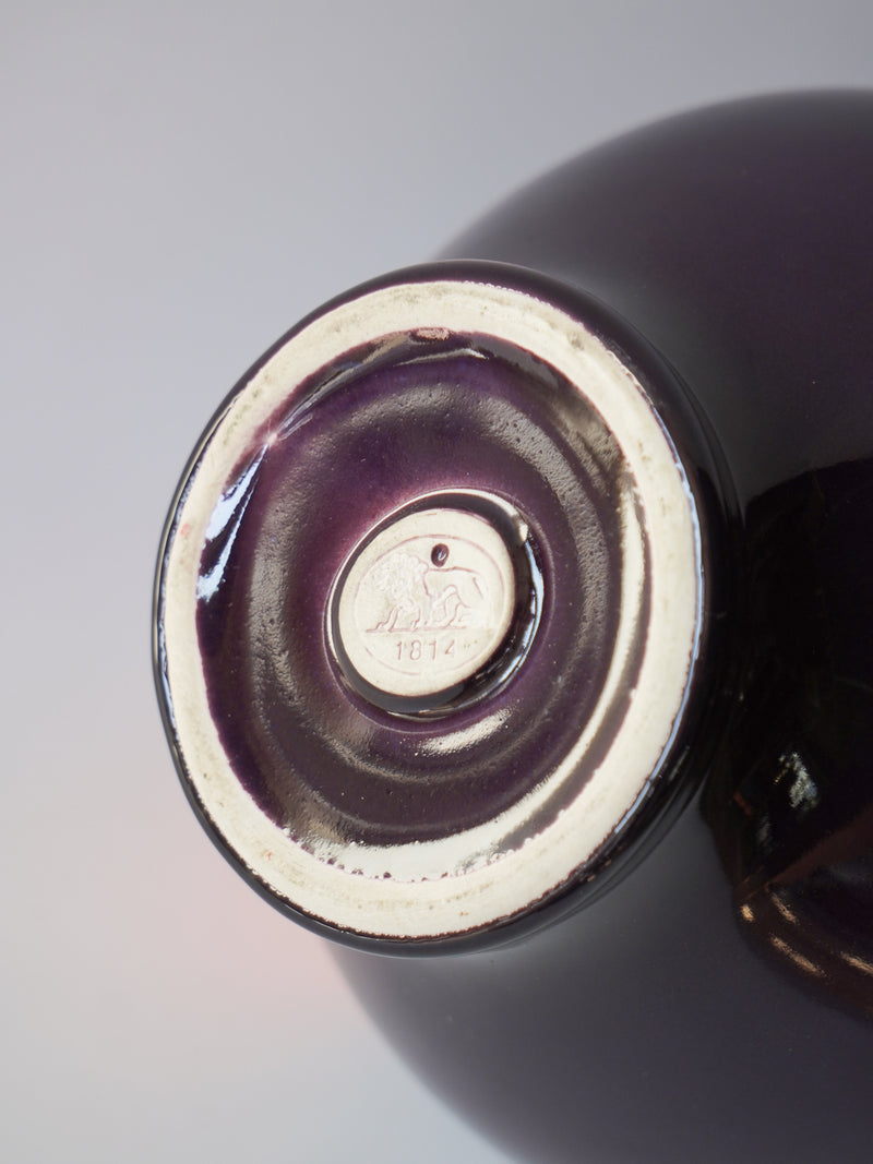 Hutschenreuther社 , Renée Neue <br>Fat Lava <br>セラミック フラワーベース <br>1970's , Germany <br>bob's box - ヴィンテージ SHARK ATTACK