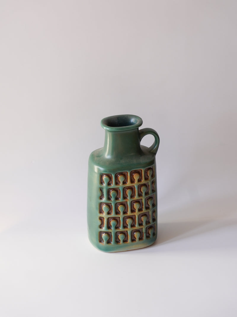 VEB Haldensleben <br>Fat Lava <br>セラミック フラワーベース <br>East Germany <br>bob's box - ヴィンテージ SHARK ATTACK