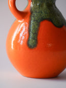 Ilkra keramik <br>Fat Lava <br>セラミック フラワーベース <br>West Germany <br>bob's box - ヴィンテージ SHARK ATTACK