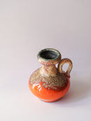 Jasba Keramik <br>Fat Lava <br>セラミック フラワーベース <br>West Germany <br>bob's box - ヴィンテージ SHARK ATTACK