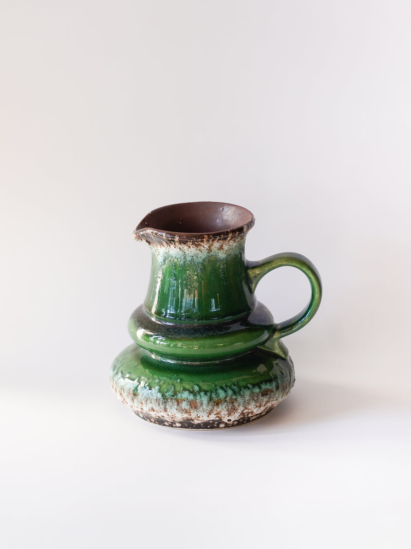 Jopeko 403/16 <br>Fat Lava <br>セラミック アートピッチャー <br>West Germany <br>bob's box - ヴィンテージ SHARK ATTACK