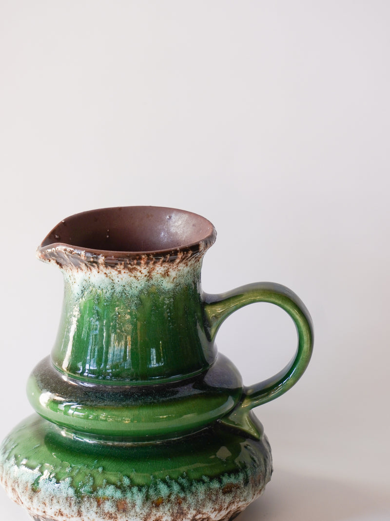 Jopeko 403/16 <br>Fat Lava <br>セラミック アートピッチャー <br>West Germany <br>bob's box - ヴィンテージ SHARK ATTACK