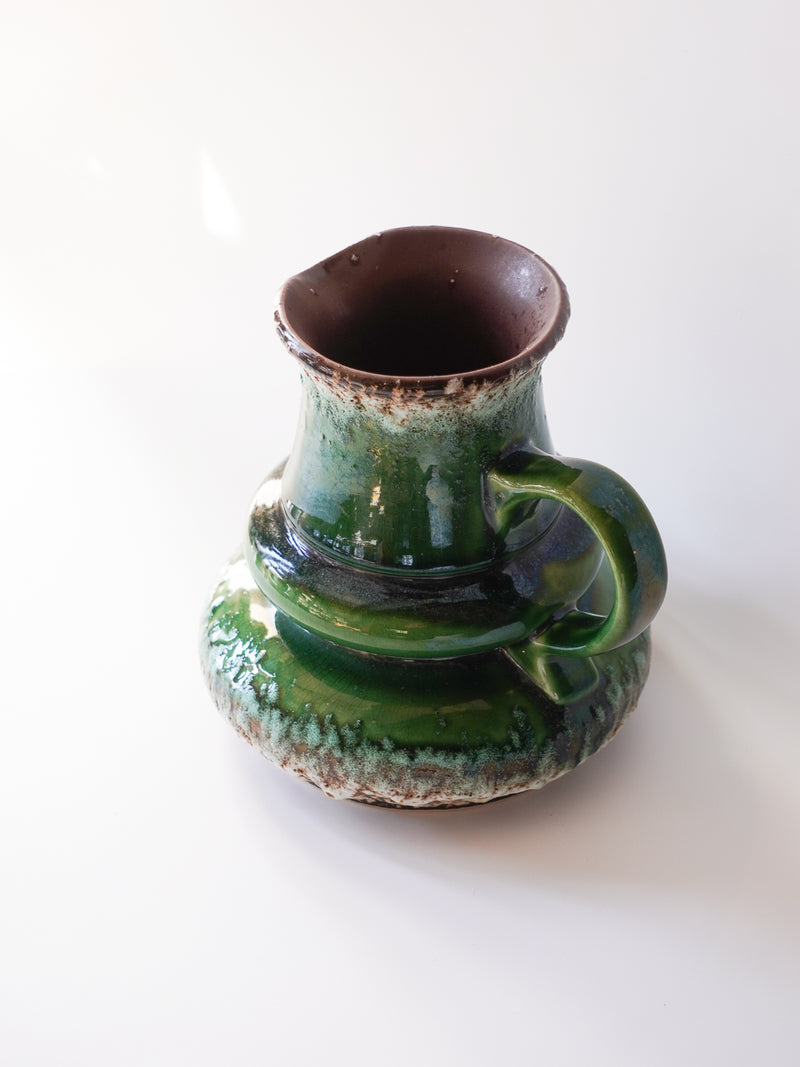 Jopeko 403/16 <br>Fat Lava <br>セラミック アートピッチャー <br>West Germany <br>bob's box - ヴィンテージ SHARK ATTACK