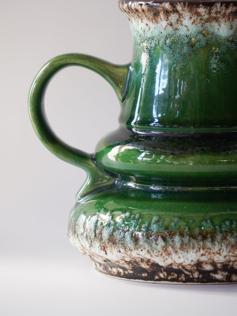 Jopeko 403/16 <br>Fat Lava <br>セラミック アートピッチャー <br>West Germany <br>bob's box - ヴィンテージ SHARK ATTACK