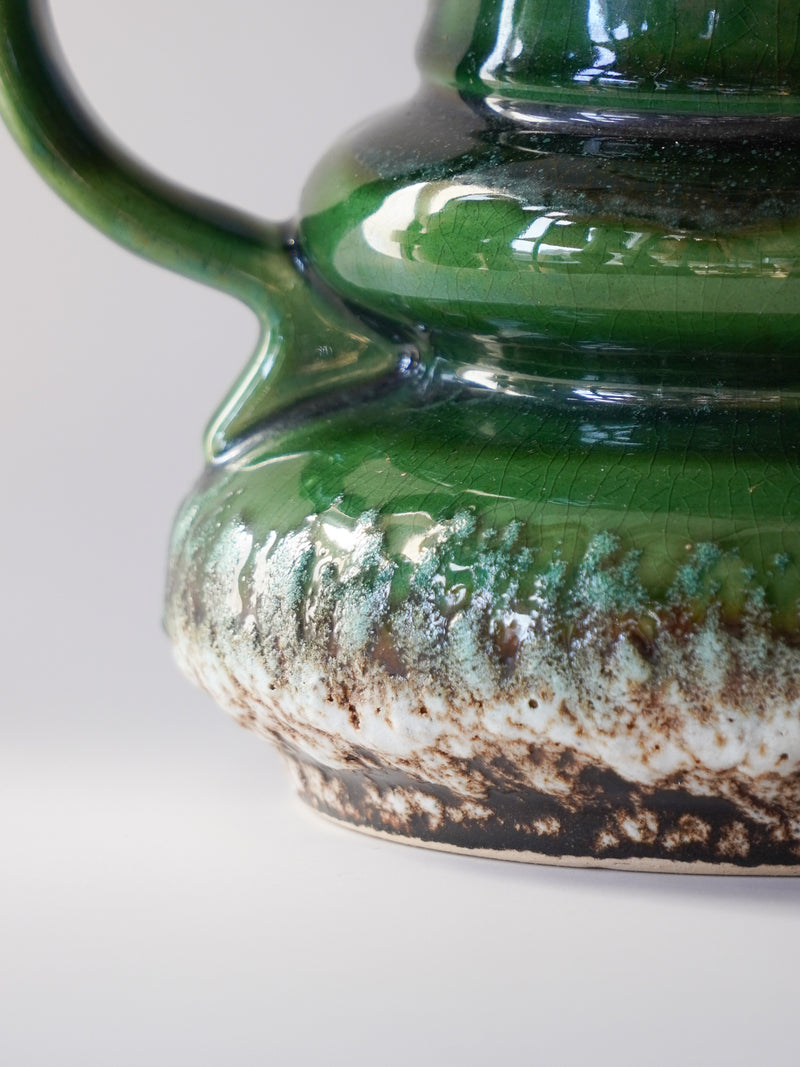 Jopeko 403/16 <br>Fat Lava <br>セラミック アートピッチャー <br>West Germany <br>bob's box - ヴィンテージ SHARK ATTACK