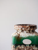 Jopeko 907/10 <br>Fat Lava <br>セラミック フラワーベース <br>West Germany <br>bob's box - ヴィンテージ SHARK ATTACK