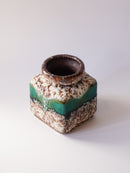 Jopeko 907/10 <br>Fat Lava <br>セラミック フラワーベース <br>West Germany <br>bob's box - ヴィンテージ SHARK ATTACK