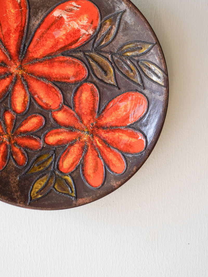 Ruscha <br>Fat Lava <br>セラミック ウォールアート <br>West Germany <br>bob's box - ヴィンテージ SHARK ATTACK