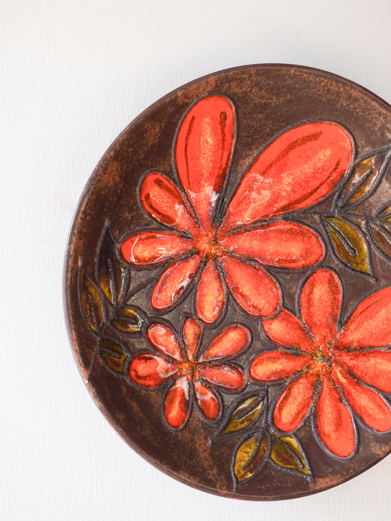 Ruscha <br>Fat Lava <br>セラミック ウォールアート <br>West Germany <br>bob's box - ヴィンテージ SHARK ATTACK