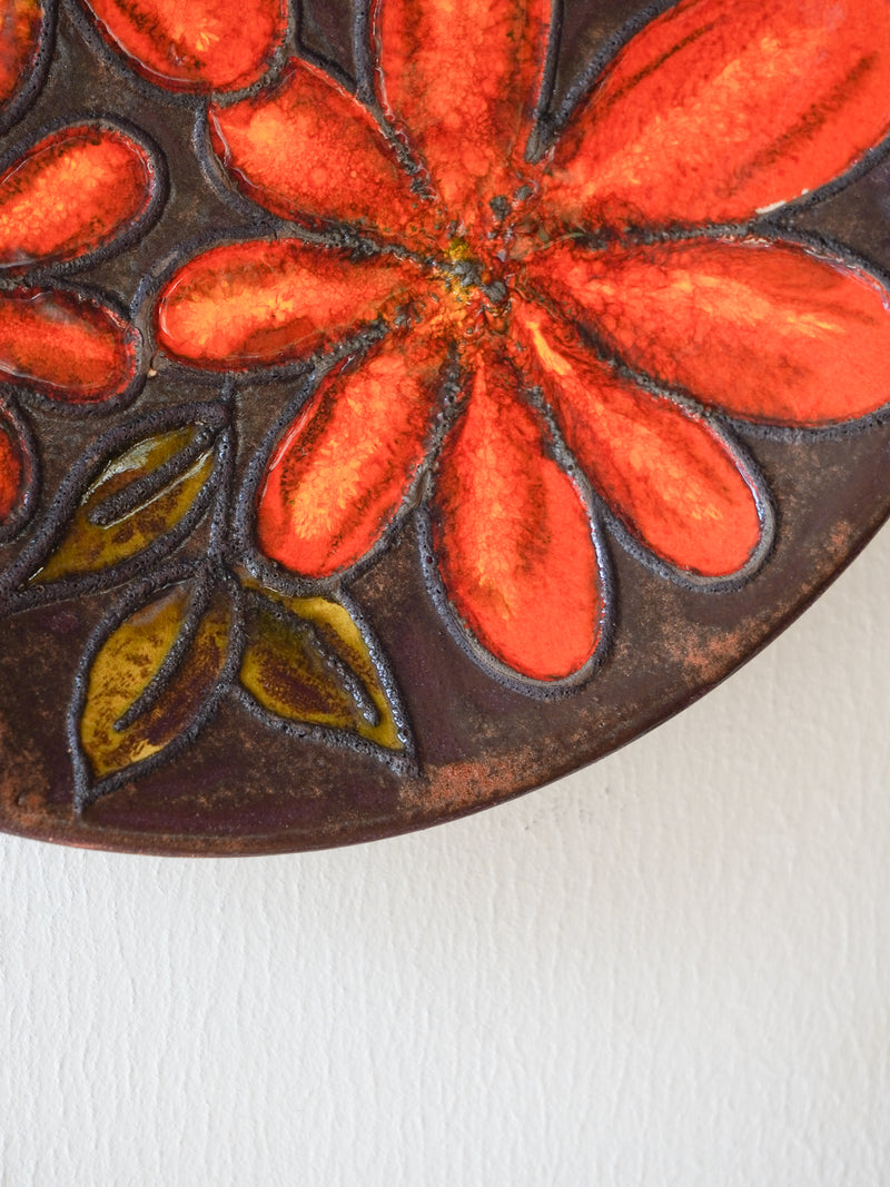 Ruscha <br>Fat Lava <br>セラミック ウォールアート <br>West Germany <br>bob's box - ヴィンテージ SHARK ATTACK