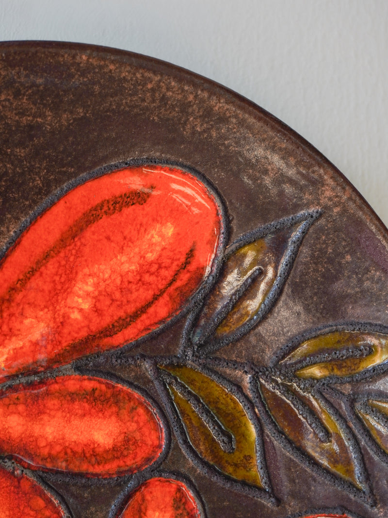 Ruscha <br>Fat Lava <br>セラミック ウォールアート <br>West Germany <br>bob's box - ヴィンテージ SHARK ATTACK