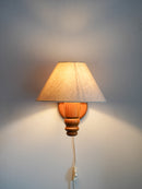 パインウッドウォールランプ<br>1960's , Sweden<br>bob's box - ヴィンテージ SHARK ATTACK