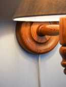 パインウッドウォールランプ<br>1960's , Sweden<br>bob's box - ヴィンテージ SHARK ATTACK