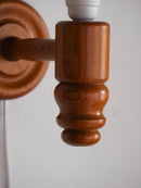 パインウッドウォールランプ<br>1960's , Sweden<br>bob's box - ヴィンテージ SHARK ATTACK