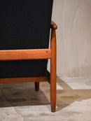 FDB Møbler , Ejvind A. Johansson (A) <br>J65 ハイバックチェア <br>1950~1960's , Denmark <br>bob's box - ヴィンテージ SHARK ATTACK