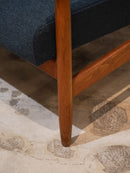 FDB Møbler , Ejvind A. Johansson (B) <br>J65 ハイバックチェア <br>1950~1960's , Denmark <br>bob's box - ヴィンテージ SHARK ATTACK