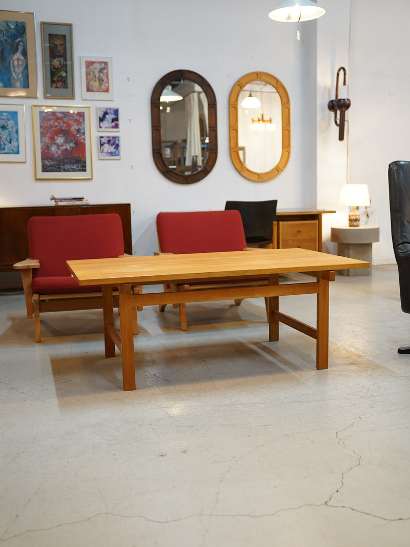 Hans J.Wegner , PP Mobler <br> オークウッド センターテーブル <br> Denmark  <br> 大和店