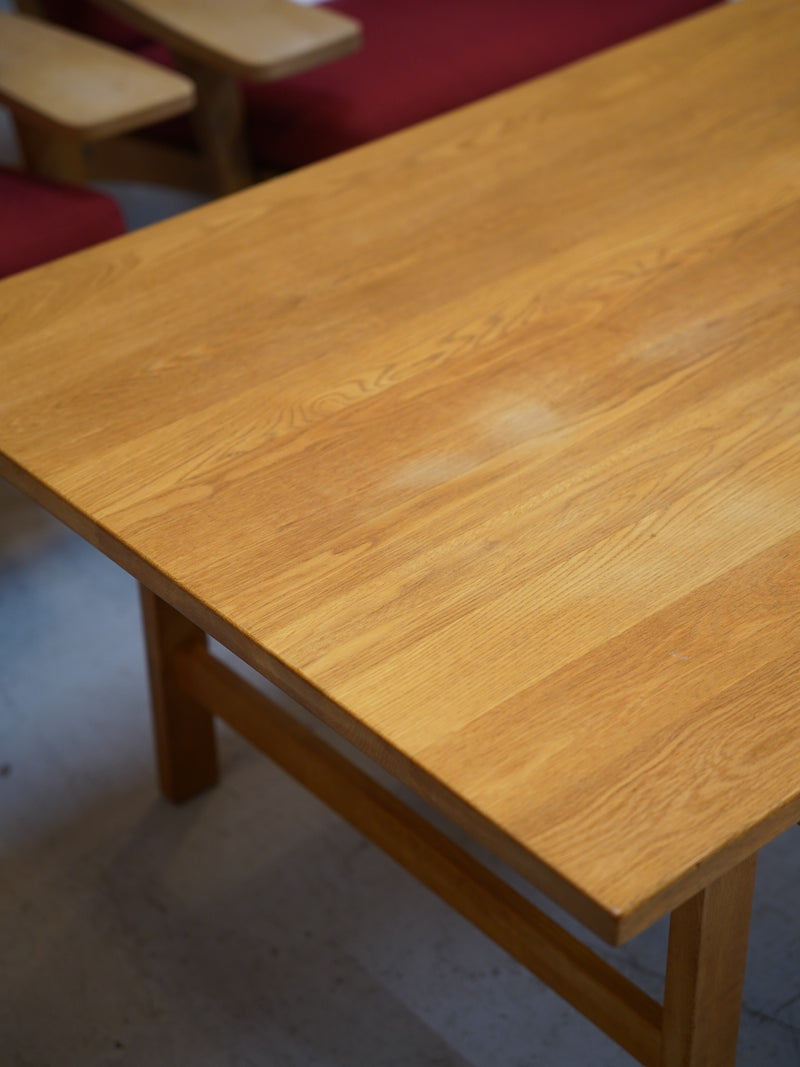 Hans J.Wegner , PP Mobler <br> オークウッド センターテーブル <br> Denmark  <br> 大和店