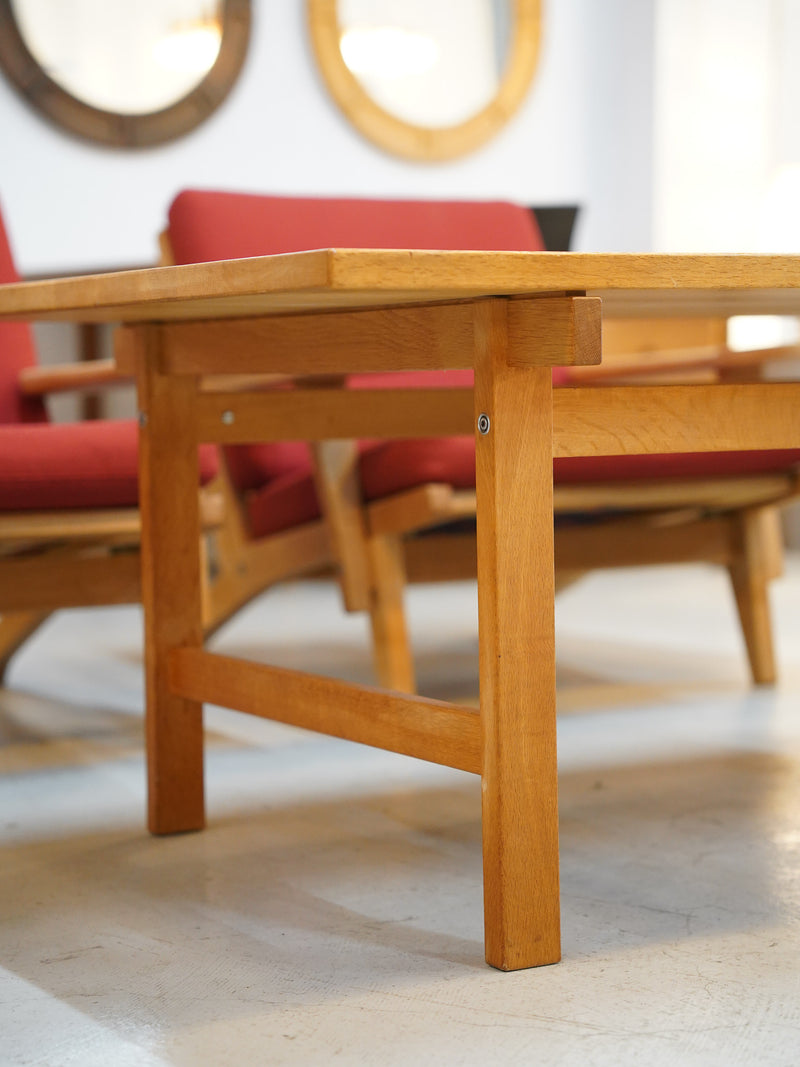 Hans J.Wegner , PP Mobler <br> オークウッド センターテーブル <br> Denmark  <br> 大和店