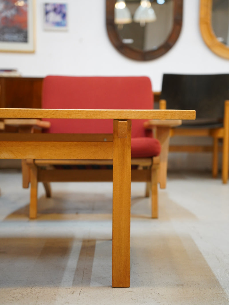 Hans J.Wegner , PP Mobler <br> オークウッド センターテーブル <br> Denmark  <br> 大和店