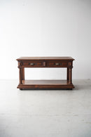 オークウッド コンソール テーブル<br>大和店_hold_any - ヴィンテージ SHARK ATTACK